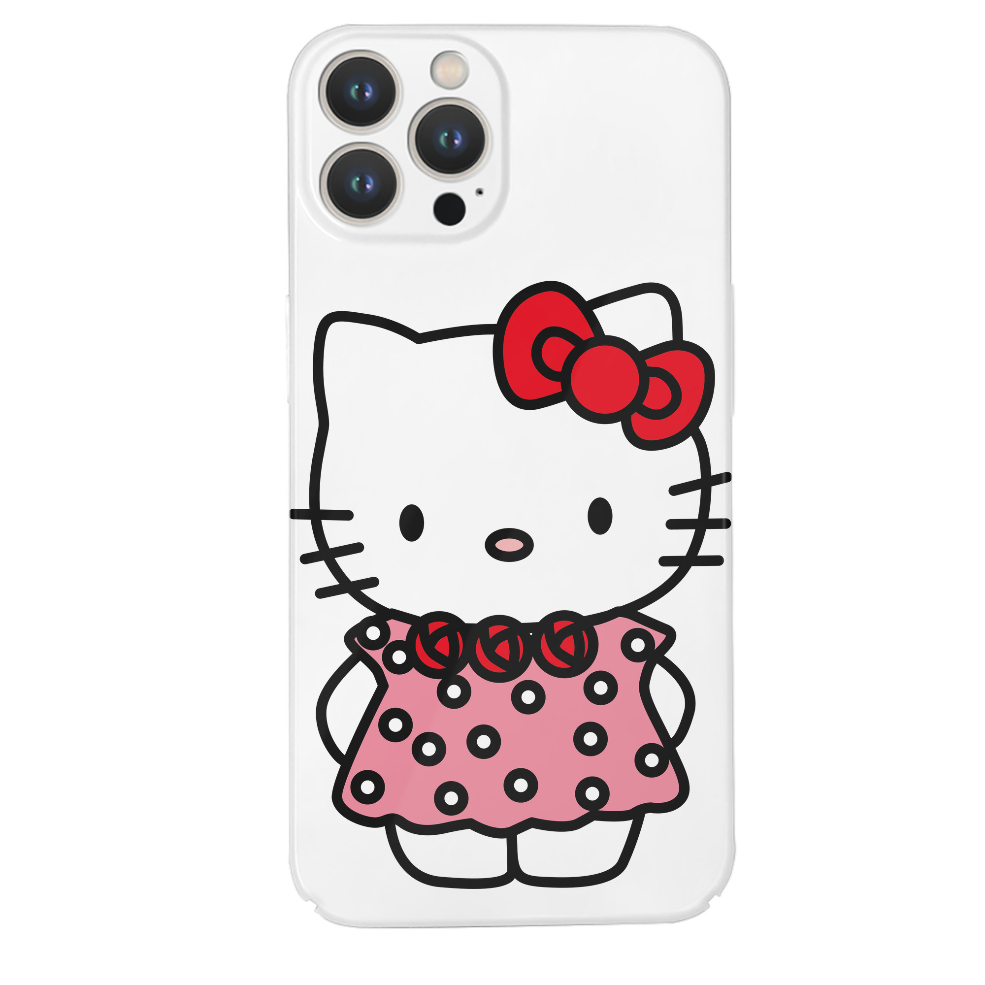 （画像用） Hello Kitty ハローキティ 【iPhone 14シリーズ対応】ハードケース